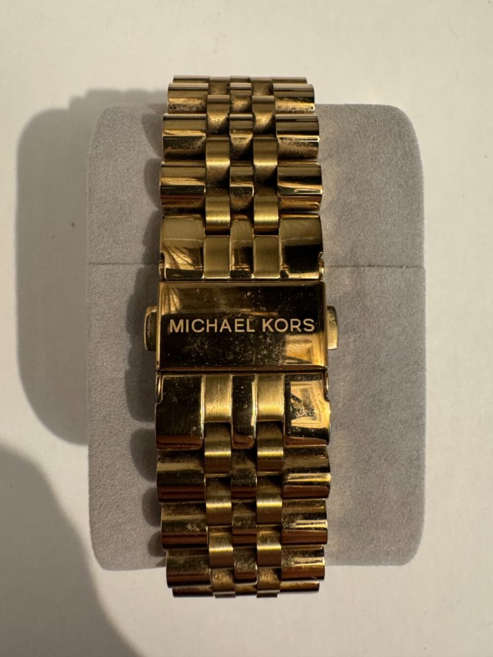 Michael Kors MK8286 Lexington Chronograph Black Dial Gold-tone Men's Watch - Picture 5 of 11
